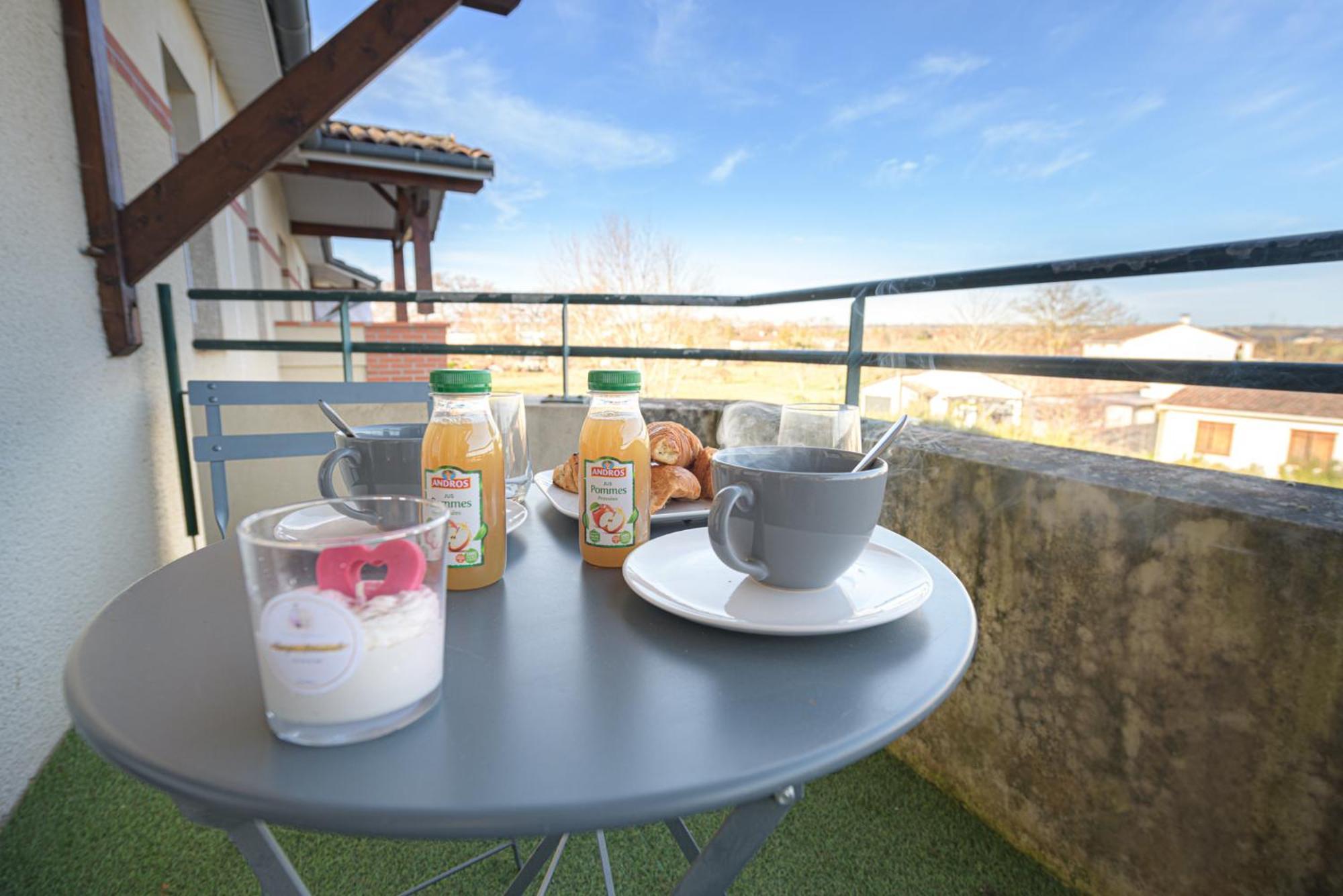 Magnifique Appartement T2 Renove Aux Vendanges Gaillac Zimmer foto